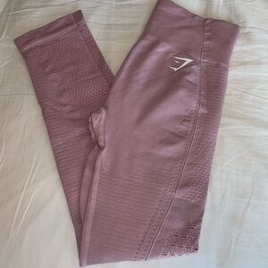 Gymshark flawless knit leggings PINK